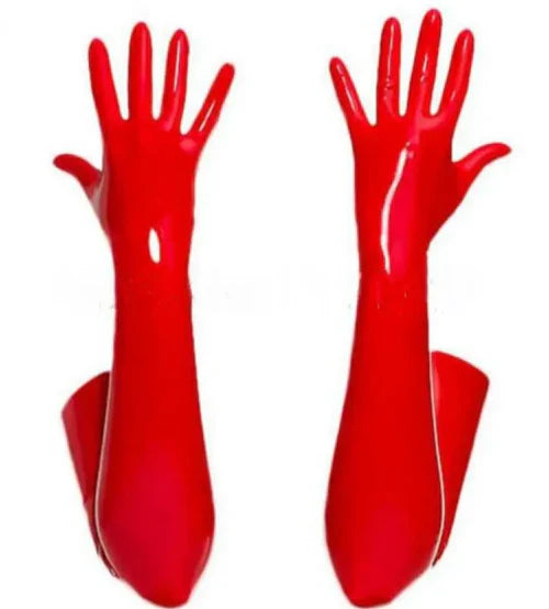 Patent Leather Gloves