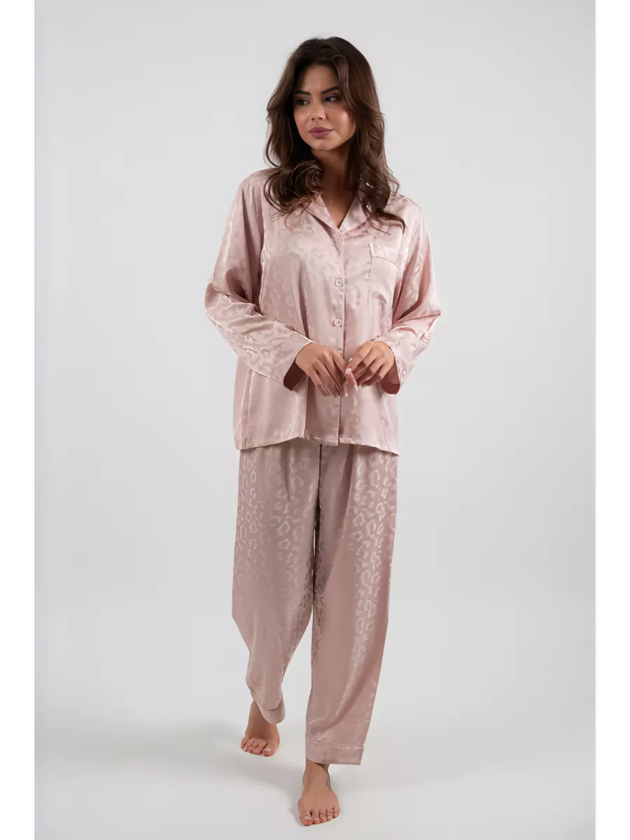 Zaria | Satin Pajama Set
