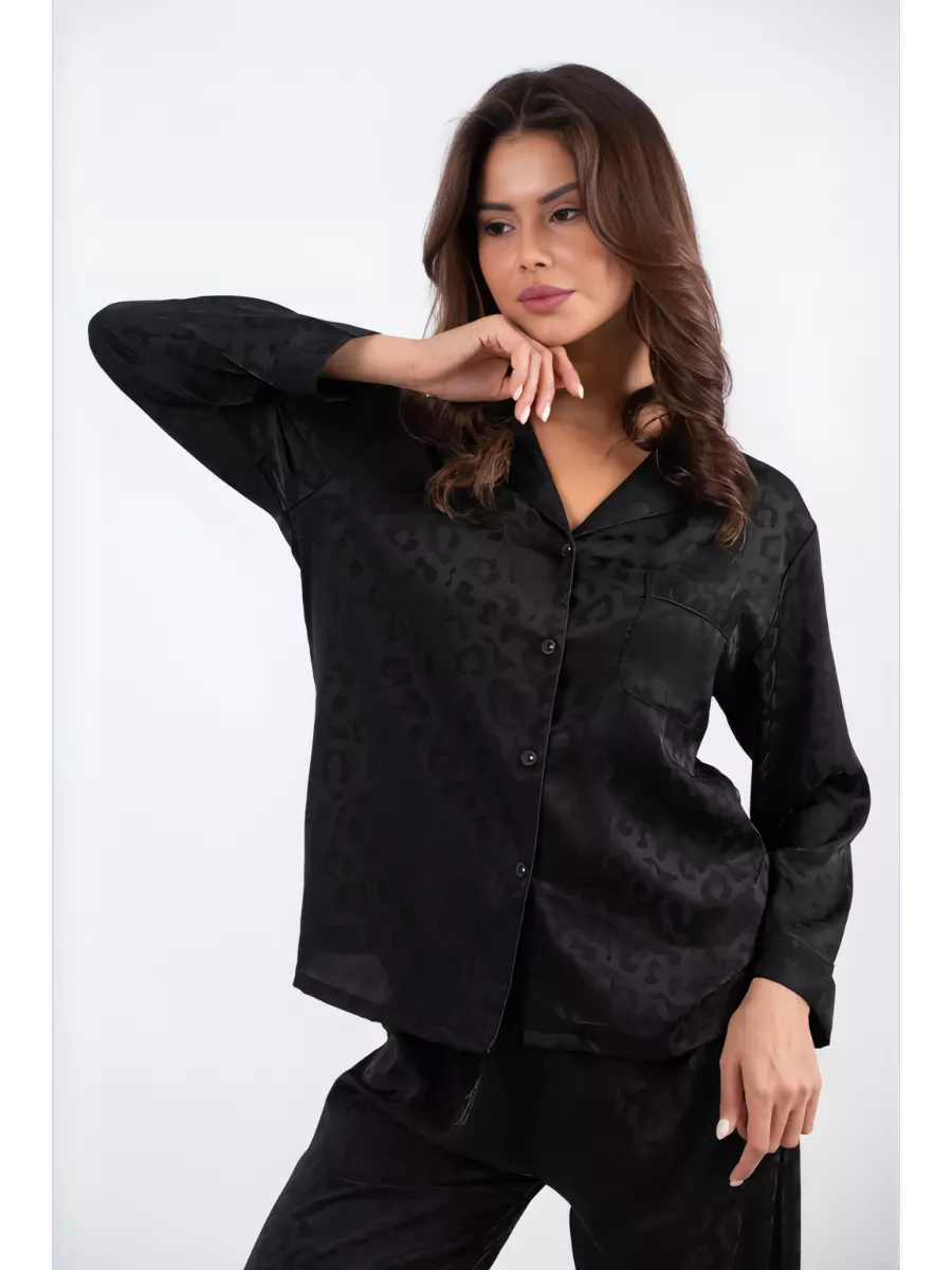 Leona | Satin-Pyjama Set