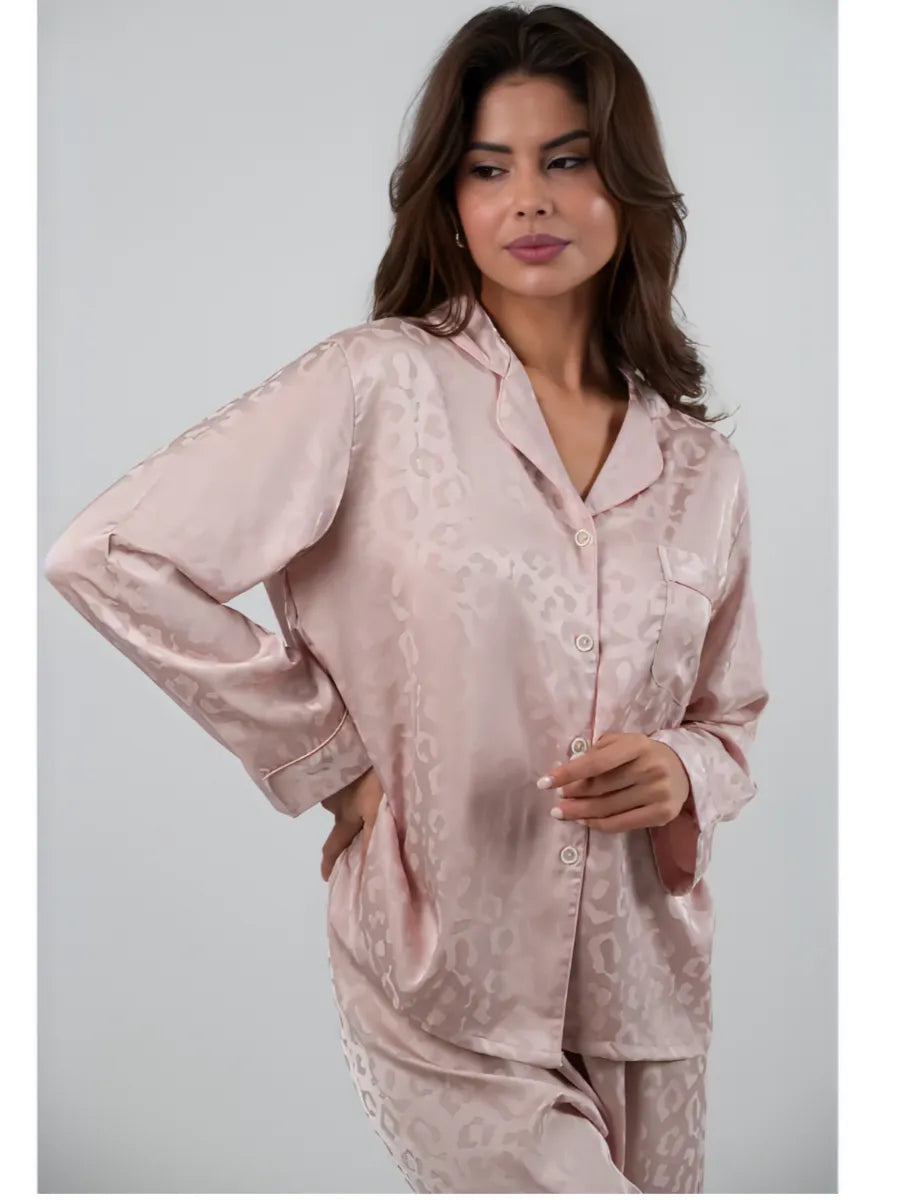 Zaria | Satin Pajama Set