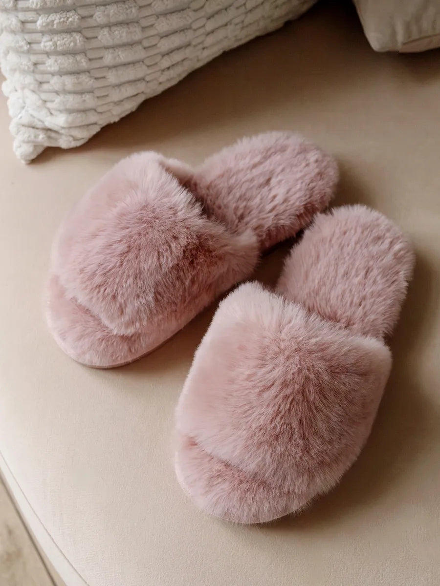 Marlene | Fluffy Slippers