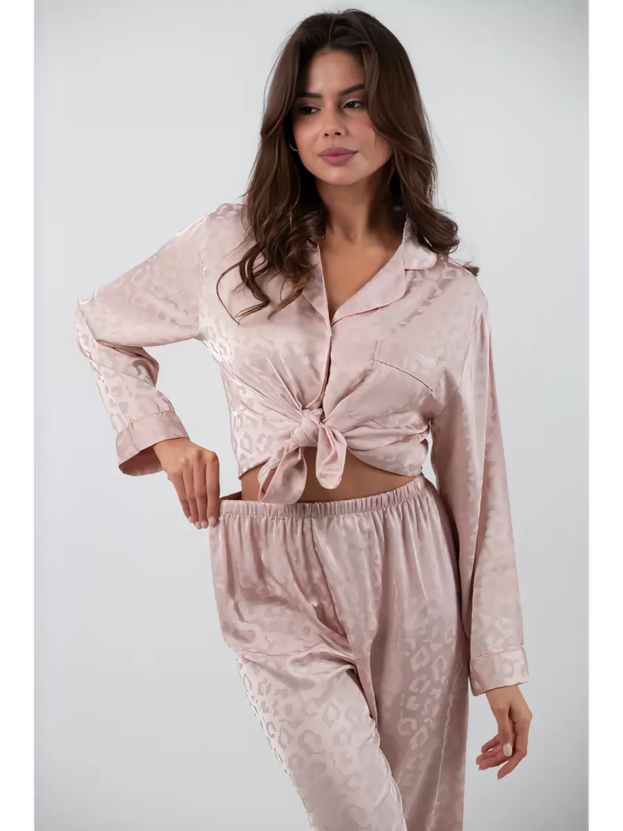 Zaria | Satin Pajama Set