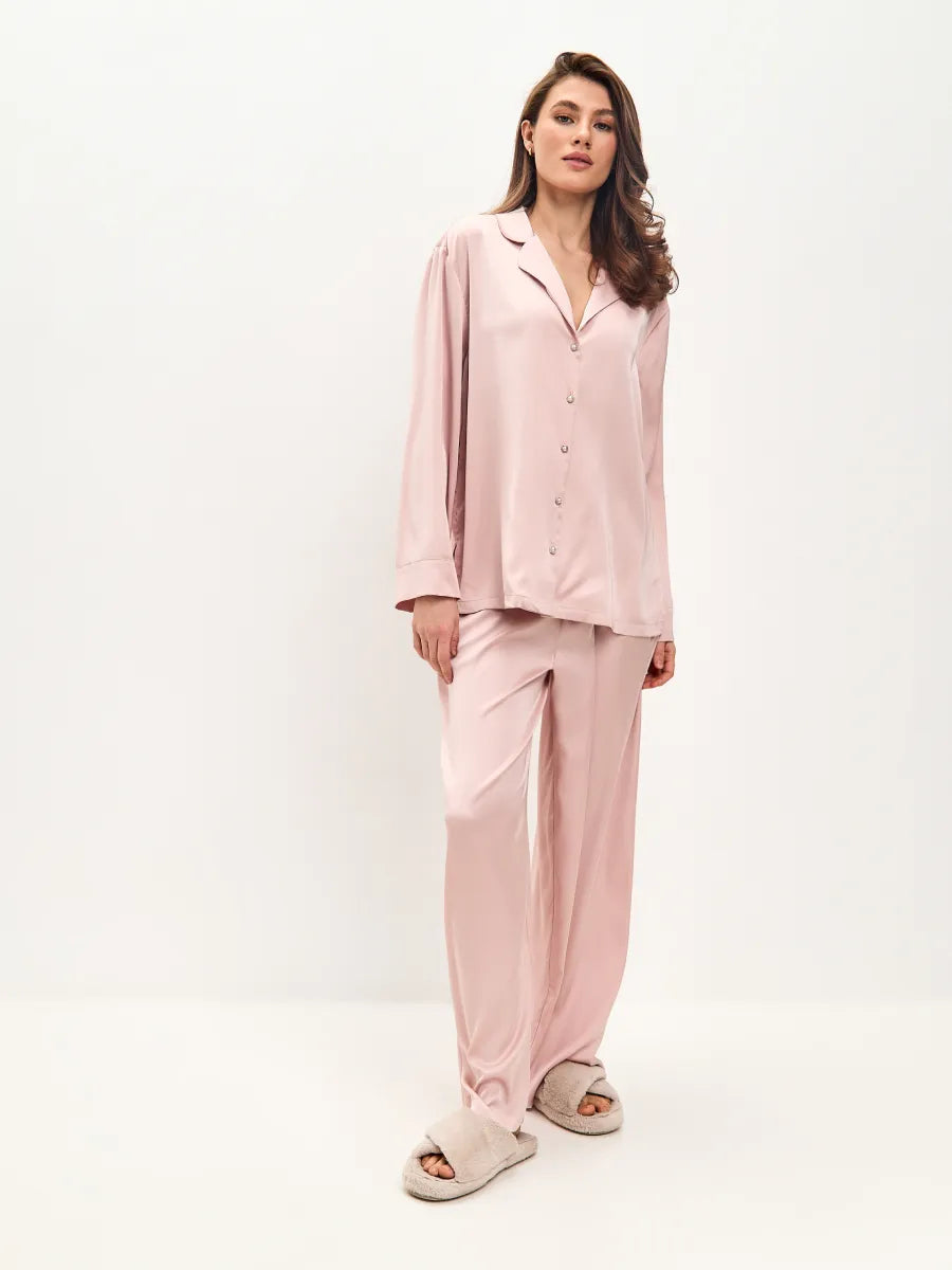 Nayla | Satin Pajama Set
