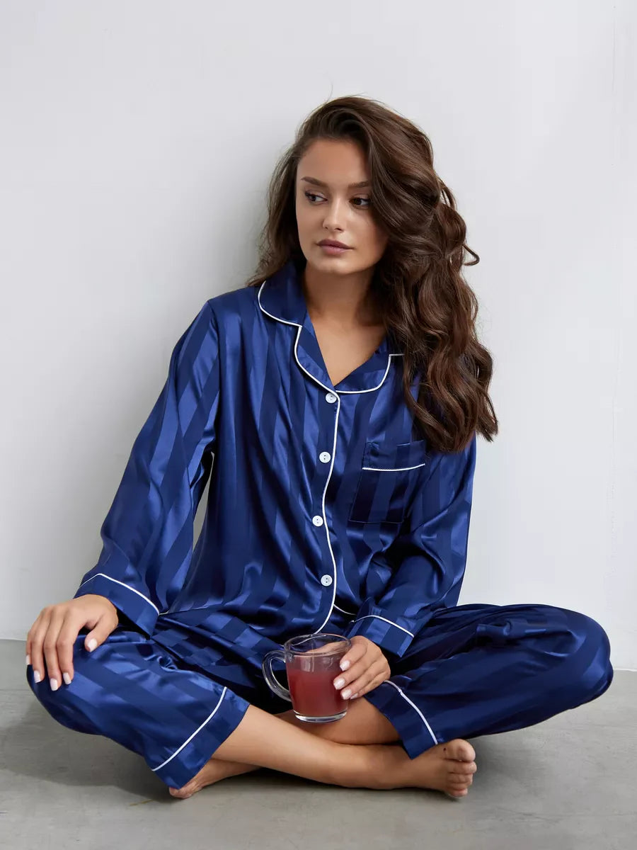 Selin | Satin Pajama Set